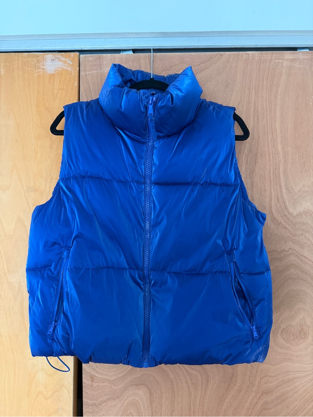 Old Navy Royal Blue Puffer Vest